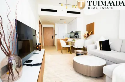 Apartment - 1 Bedroom - 2 Bathrooms for rent in Binghatti Onyx - District 15 - Jumeirah Village Circle - Dubai