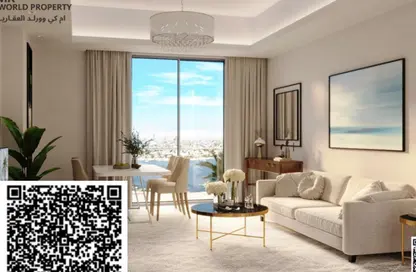 Apartment - 1 Bedroom - 2 Bathrooms for sale in Ajman Creek Towers - Al Rashidiya 1 - Al Rashidiya - Ajman