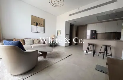 شقة - غرفة نوم - 2 حمامات للايجار في بلوبيل ريزيدنس - منطقة 11 - قرية جميرا الدائرية - دبي