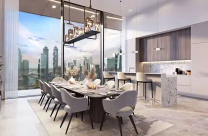 Apartment - 1 Bedroom - 2 Bathrooms for sale in Peninsula Four - Peninsula - Business Bay - Dubai