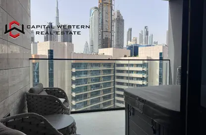Apartment - Studio - 1 Bathroom for rent in Trillionaire Residences - Business Bay - Dubai