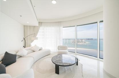 Apartment - 3 Bedrooms - 4 Bathrooms for rent in Grand Bleu Tower 1 - Emaar Beachfront - Dubai Harbour - Dubai
