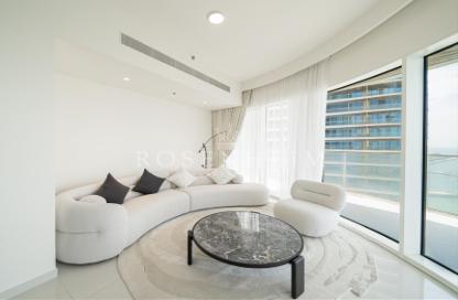 Apartment - 3 Bedrooms - 4 Bathrooms for rent in Grand Bleu Tower 1 - Emaar Beachfront - Dubai Harbour - Dubai