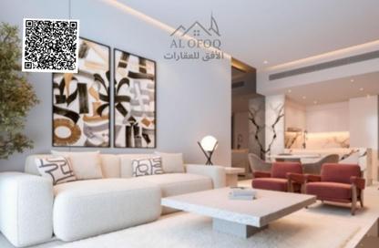 Apartment - 1 - 2 for sale in Al Ghaf Tower - Al Khan - Sharjah