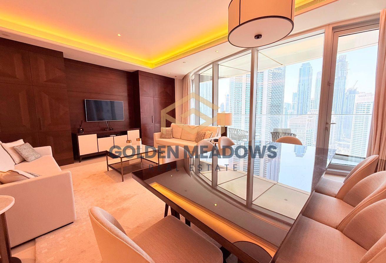 Luxury 3Bed+Maid | Burj View | Sky View photo 5