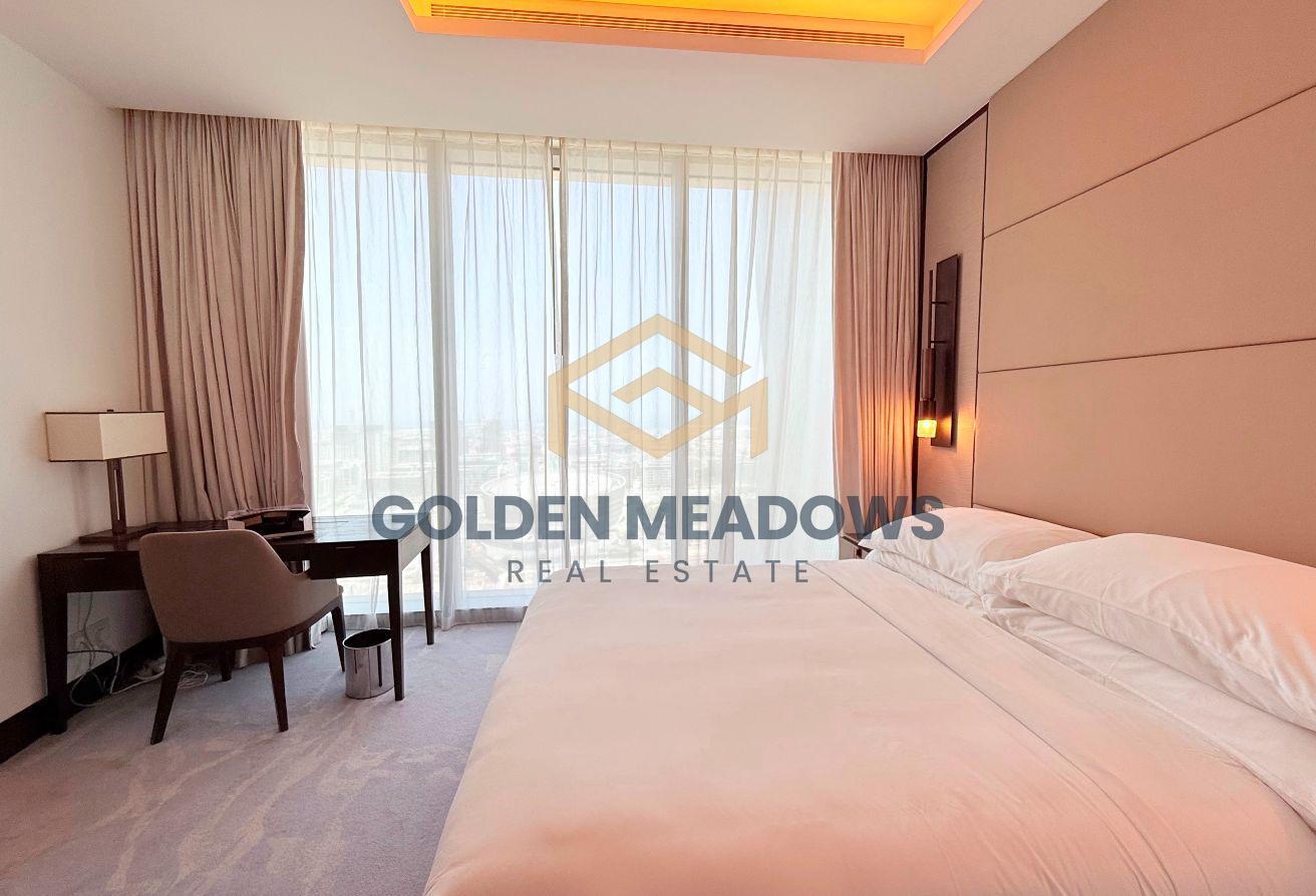 Luxury 3Bed+Maid | Burj View | Sky View photo 15