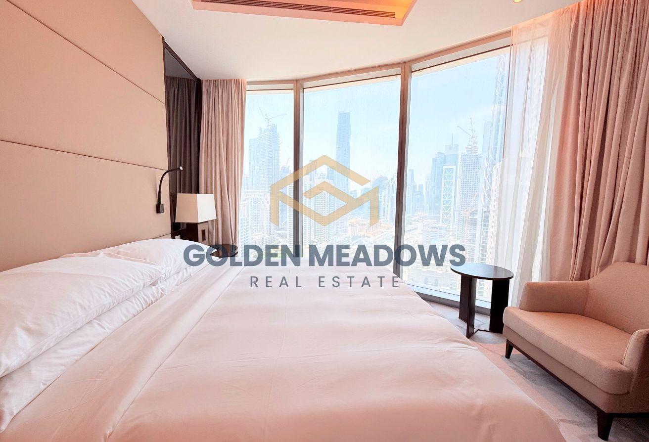 Luxury 3Bed+Maid | Burj View | Sky View photo 11