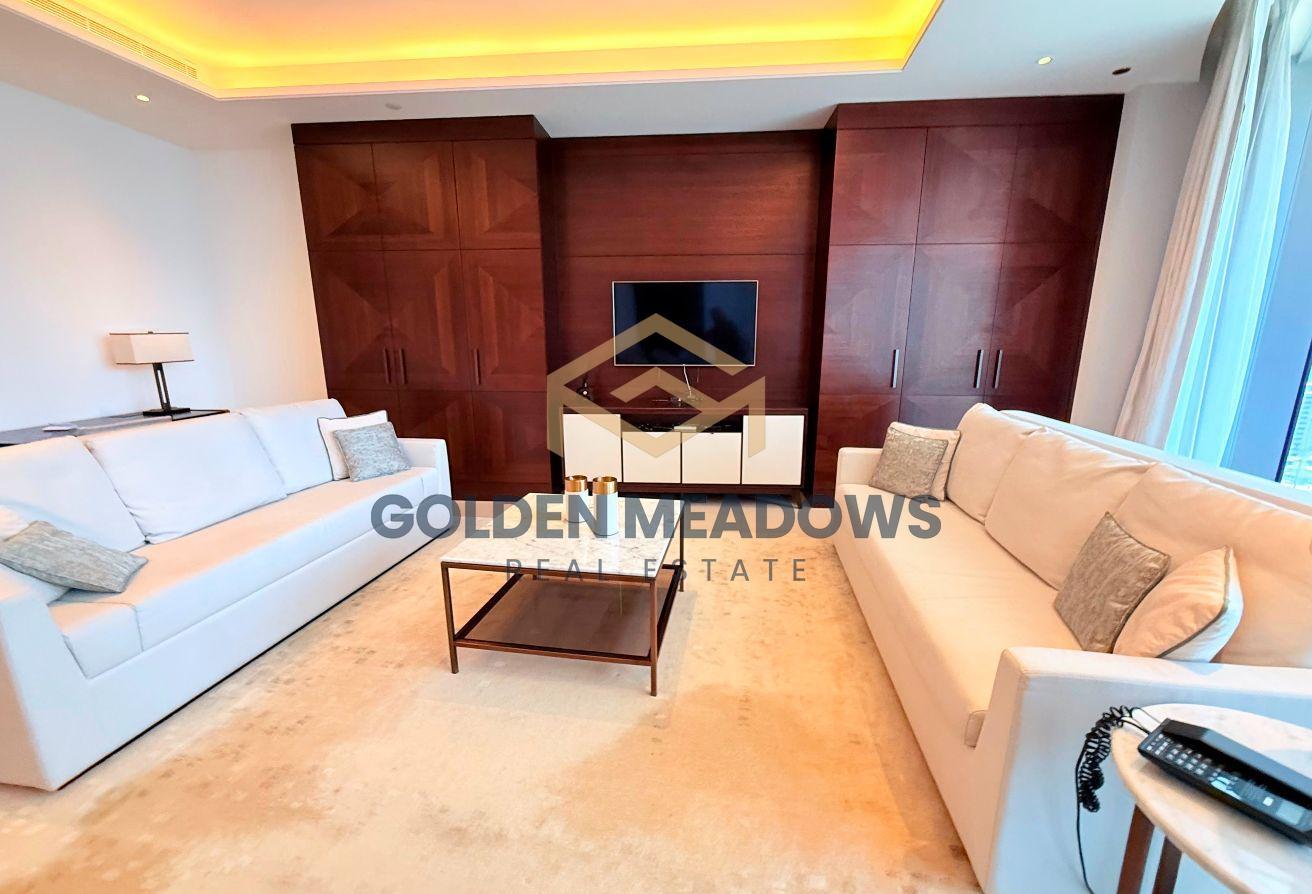 Luxury 3Bed+Maid | Burj View | Sky View photo 4