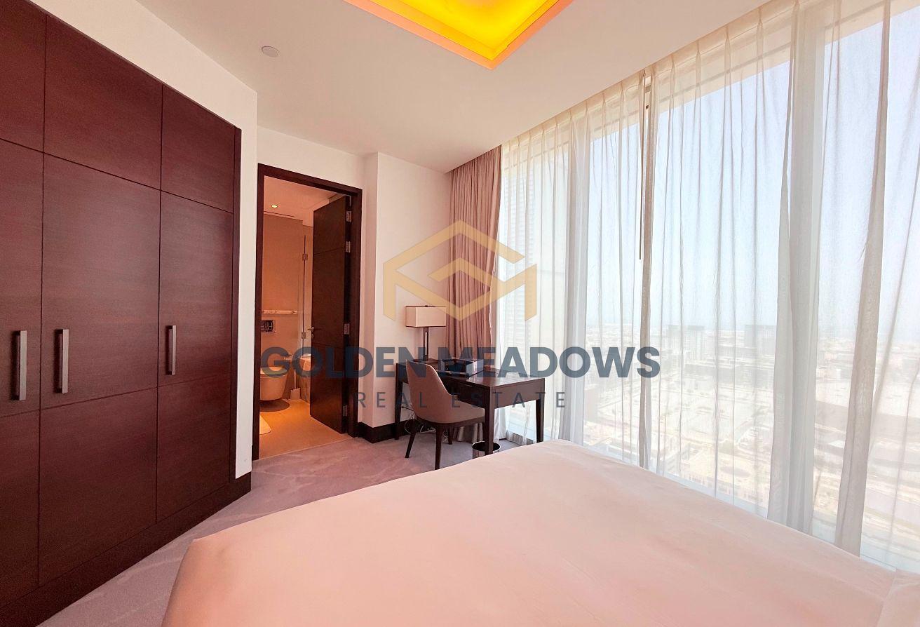 Luxury 3Bed+Maid | Burj View | Sky View photo 16