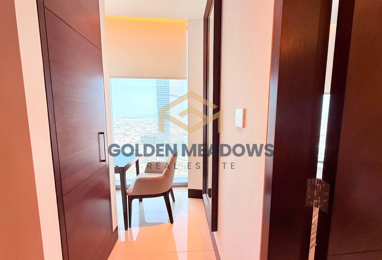 Luxury 3Bed+Maid | Burj View | Sky View photo 14
