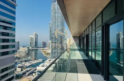 شقة - غرفة نوم - 2 حمامات للبيع في مارينا ليفنج - دبي مارينا - دبي