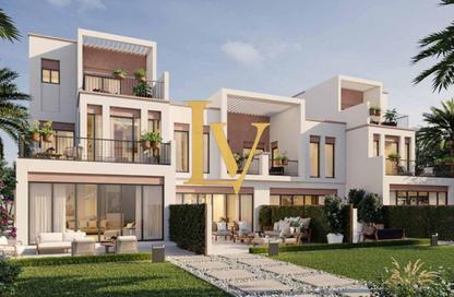 Townhouse - 3 Bedrooms - 4 Bathrooms for sale in Costa Brava 1 - Costa Brava - Damac Lagoons - Dubai