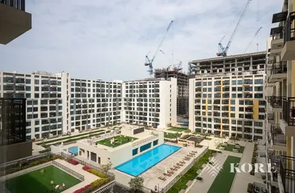 Apartment - 1 Bathroom for rent in UNA Apartments - Town Square - Dubai