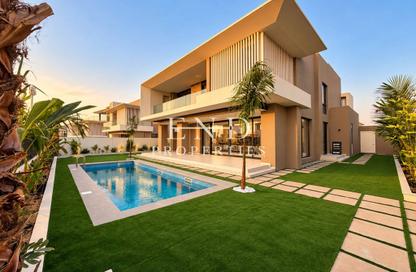 Villa - 4 - 5 for rent in Jebel Ali Village Villas - Jebel Ali Village - Jebel Ali - Dubai