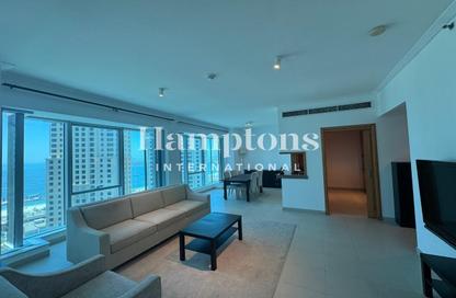 Apartment - 1 Bedroom - 2 Bathrooms for rent in Aurora Tower - Marina Promenade - Dubai Marina - Dubai