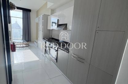 Apartment - Studio - 1 for rent in Miraclz Tower by Danube - Arjan - Dubai