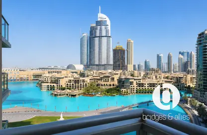 شقة - غرفة نوم - 2 حمامات للايجار في 1ذا ريزيدنس - برج ريزيدنس - وسط مدينة دبي - دبي