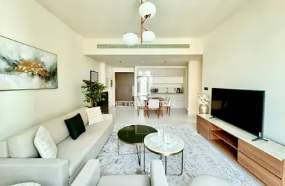 شقة - غرفة نوم - 1 حمام للايجار في برج Marina Vista 1 - مارينا فيستا - إعمار بيتشفرونت - دبي هاربور - دبي