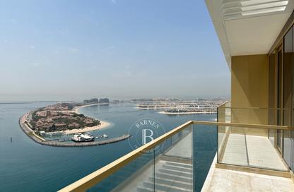 Apartment - 2 - 3 for rent in Grand Bleu Tower 2 - Grand Bleu - Emaar Beachfront - Dubai Harbour - Dubai