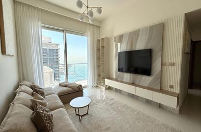 Apartment - 2 - 3 for rent in Grand Bleu Tower 2 - Grand Bleu - Emaar Beachfront - Dubai Harbour - Dubai