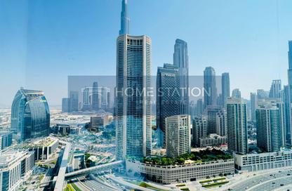 Apartment - 2 - 3 for rent in 48 Burj gate - Downtown Dubai - Dubai