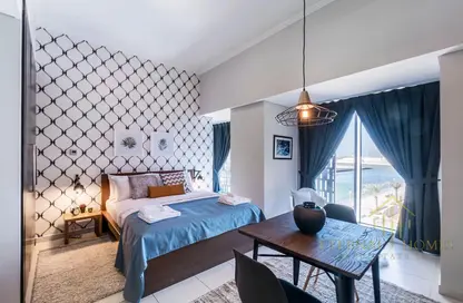 Apartment - Studio - 1 Bathroom for rent in Cayan Tower - Dubai Marina - Dubai