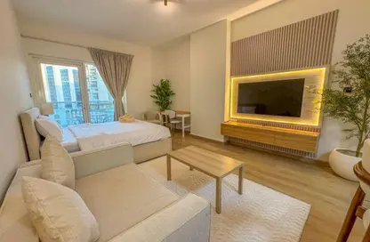 شقة - 1 حمام للايجار في برج سفير 1 - ابراج سفير - الخليج التجاري - دبي