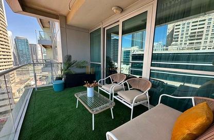 Apartment - 1 Bedroom - 2 Bathrooms for rent in The Waves Tower A - The Waves - Dubai Marina - Dubai Apartment - 1 Bedroom - 2 Bathrooms for rent in The Waves Tower A - The Waves - Dubai Marina - Dubai