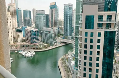Apartment - 1 Bedroom - 2 Bathrooms for rent in Aurora Tower - Marina Promenade - Dubai Marina - Dubai