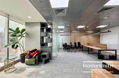 Office Space - Studio - 1 Bathroom for rent in Arenco Tower - Dubai Media City - Dubai