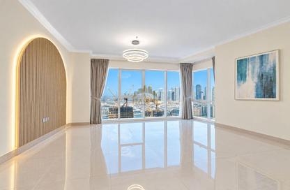 Apartment - 2 - 3 for rent in Damac Heights - Dubai Marina - Dubai