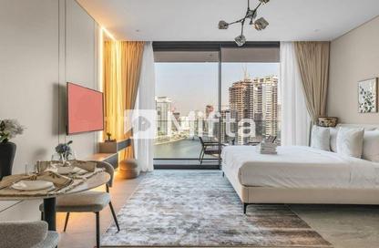 Apartment - Studio - 1 for rent in Peninsula Four - Peninsula - Business Bay - Dubai