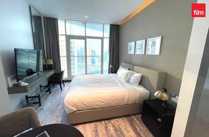 Apartment - Studio - 1 for rent in Damac Maison Prive A - Damac Maison Prive - Business Bay - Dubai