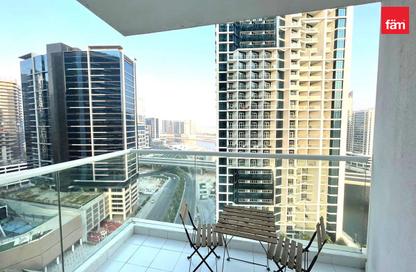Apartment - Studio - 1 for rent in Damac Maison Prive A - Damac Maison Prive - Business Bay - Dubai