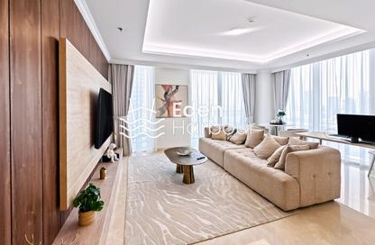 Apartment - 2 - 2 for rent in Palace Beach Residence Tower 1 - Palace Beach Residence - Emaar Beachfront - Dubai Harbour - Dubai
