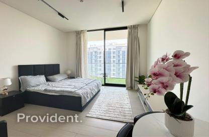 Apartment - Studio - 1 Bathroom for rent in Binghatti Azure - District 16 - Jumeirah Village Circle - Dubai