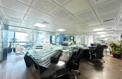Office Space - Studio - 1 Bathroom for rent in Indigo Icon - JLT Cluster F - Jumeirah Lake Towers - Dubai
