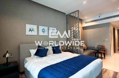 Apartment - Studio - 1 for rent in Damac Maison Prive A - Damac Maison Prive - Business Bay - Dubai Apartment - Studio - 1 for rent in Damac Maison Prive A - Damac Maison Prive - Business Bay - Dubai