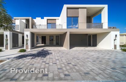 Townhouse - 3 - 4 for rent in Aura Gardens - Tilal Al Ghaf - Dubai