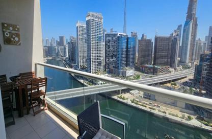 Apartment - 1 Bedroom - 1 Bathroom for rent in Mayfair Residency - Business Bay - Dubai