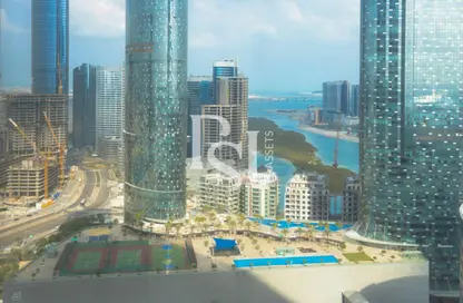 Apartment - 2 Bedrooms - 3 Bathrooms for rent in The Gate Tower 2 - Shams Abu Dhabi - Al Reem Island - Abu Dhabi