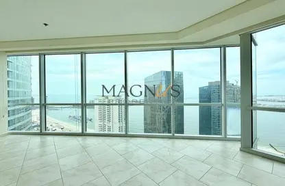 Apartment - 4 Bedrooms - 5 Bathrooms for rent in Al Fattan Marine Tower - Al Fattan Marine Towers - Jumeirah Beach Residence - Dubai