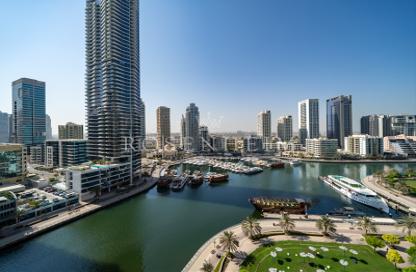 Apartment - 1 - 2 for rent in Sparkle Tower 1 - Sparkle Towers - Dubai Marina - Dubai