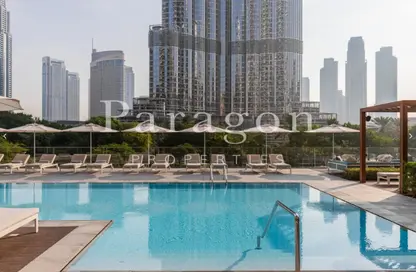 شقة - غرفة نوم - 2 حمامات للايجار في العنوان رزيدنسز برج الأوبرا دبي 2 - ذو ادراس ريزيدنس دبي أوبرا - وسط مدينة دبي - دبي