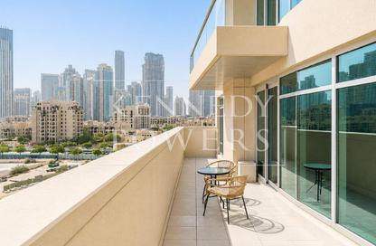 Apartment - 1 Bedroom - 1 Bathroom for rent in Burj Views A - Burj Views - Downtown Dubai - Dubai