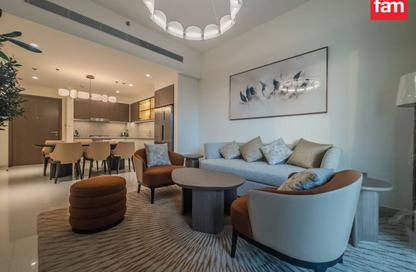 Apartment - 2 - 3 for rent in Grand Bleu Tower 2 - Grand Bleu - Emaar Beachfront - Dubai Harbour - Dubai