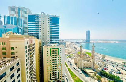 Apartment - 1 Bedroom - 2 Bathrooms for rent in Al Mamzar - Al Mamzar - Sharjah - Sharjah