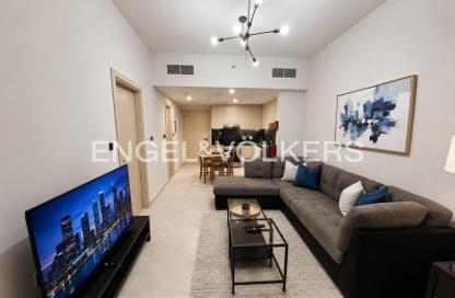 Apartment - 1 Bedroom - 2 Bathrooms for rent in Binghatti Avenue - Al Jaddaf - Dubai Apartment - 1 Bedroom - 2 Bathrooms for rent in Binghatti Avenue - Al Jaddaf - Dubai