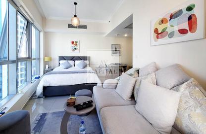 Apartment - Studio - 1 Bathroom for rent in Bay Central Tower West - Bay Central - Dubai Marina - Dubai