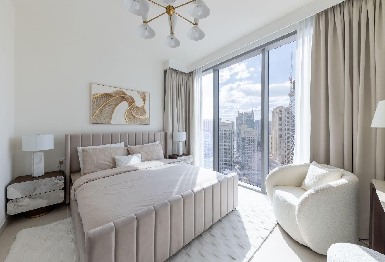 High floor | Marina views | Dubai Marina photo 3